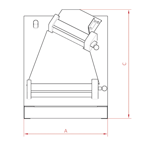 Pizza Dough Opening Machine